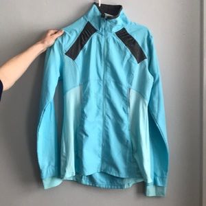 Activewear Blue Zip-Up